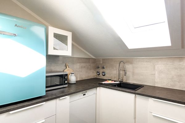  Ferienwohnung Auszeit Ferienwohnungen in Füssen - Küche / Küchenzeile