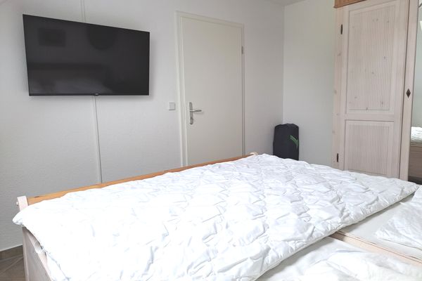  Zur Wellenwiese 22 Wohnung Kiebitz Zingst - Schlafzimmer