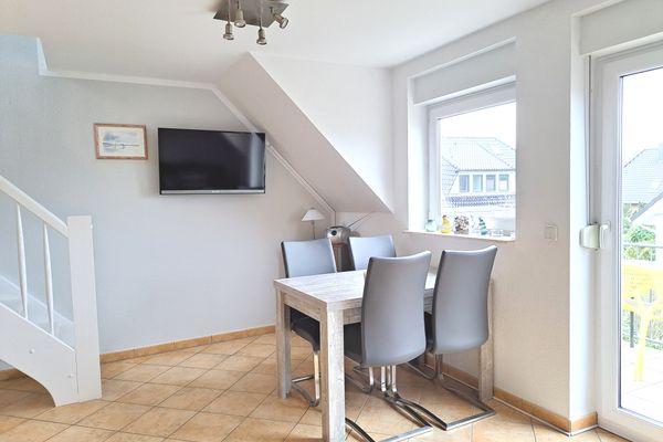  Zur Wellenwiese 22 Wohnung Kiebitz Zingst - Wohnzimmer