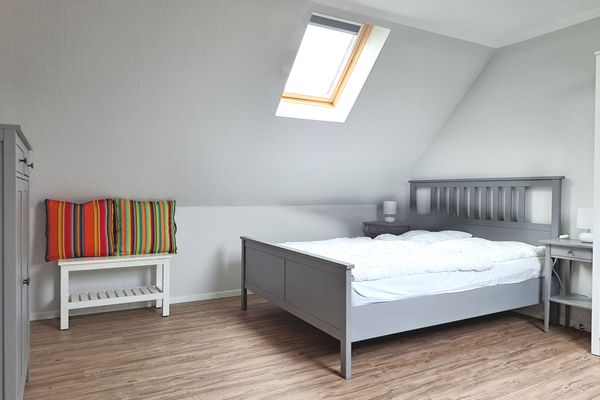  Zur Wellenwiese 22 Wohnung Kiebitz Zingst - Schlafzimmer