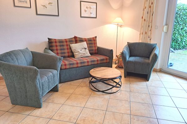  Zur Wellenwiese 22  Wohnung Sanderling Zingst - Wohnzimmer