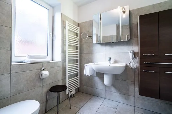 Badezimmer Wohnpark am Mühlenteich Ferienwohnung Nr. 29