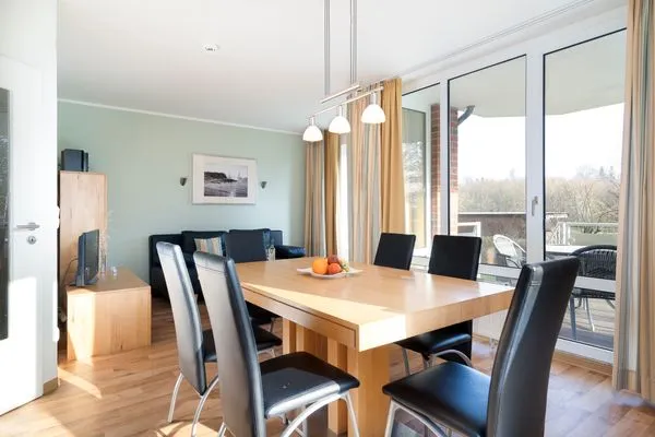 Wohnzimmer Wohnpark am Mühlenteich Ferienwohnung Nr. 29