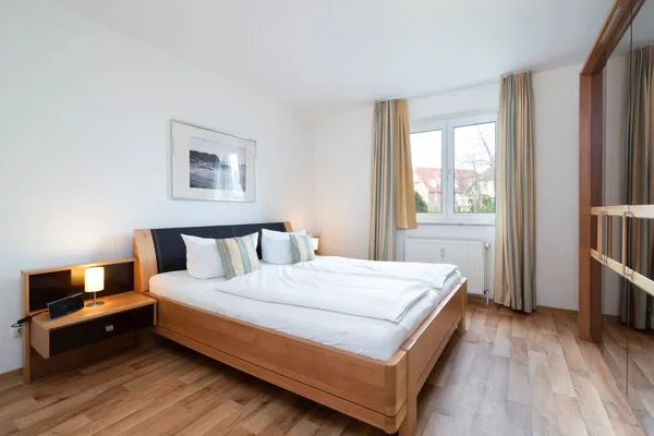 Schlafzimmer Wohnpark am Mühlenteich Ferienwohnung Nr. 29