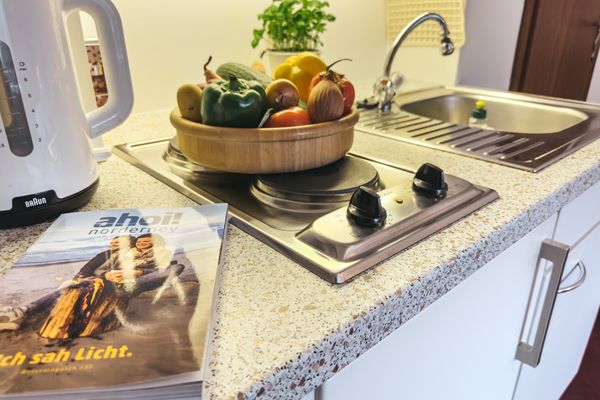  Gästehaus Röll - Studio 4  - Küche / Küchenzeile