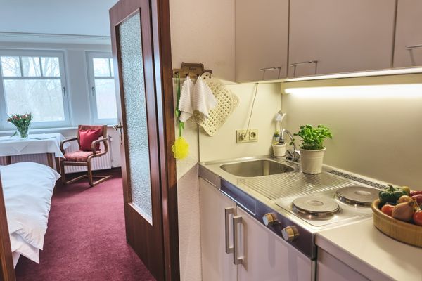  Gästehaus Röll - Studio 5  - Küche / Küchenzeile
