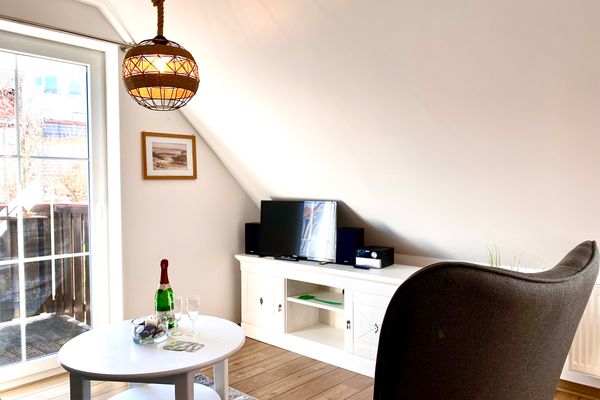  Hägerende 66 Haus Windrose Wohnung Ostwind Zingst - Wohnzimmer