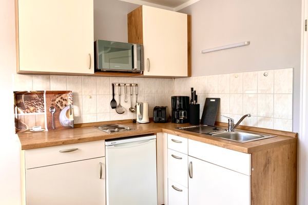  Hägerende 66 Haus Windrose Wohnung Ostwind Zingst - Küche / Küchenzeile