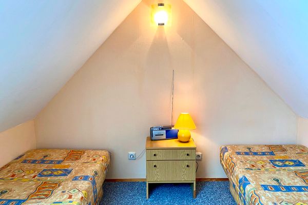  Hägerende 66a Haus Ankerplatz Wohnung Peildeck Zingst - Schlafzimmer