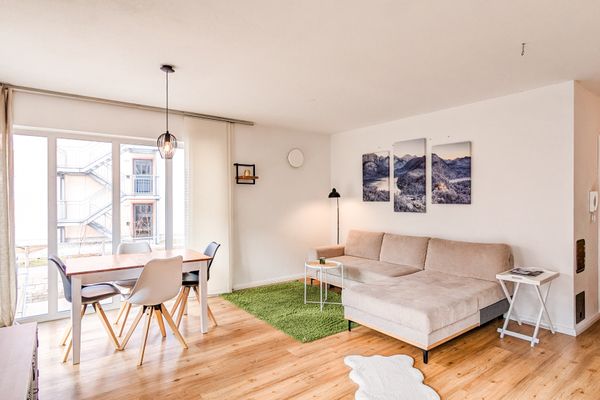  Ferienwohnung Dahoam 2.0 Ferienwohnungen in Füssen - Wohnzimmer