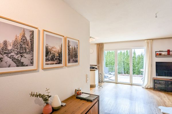  Ferienwohnung Dahoam 2.0 Ferienwohnungen in Füssen - Wohnzimmer