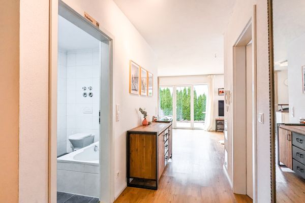  Ferienwohnung Dahoam 2.0 Ferienwohnungen in Füssen - Wohnzimmer