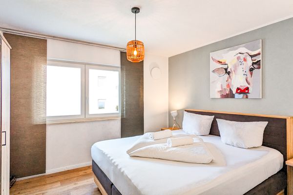  Ferienwohnung Dahoam 2.0 Ferienwohnungen in Füssen - Schlafzimmer