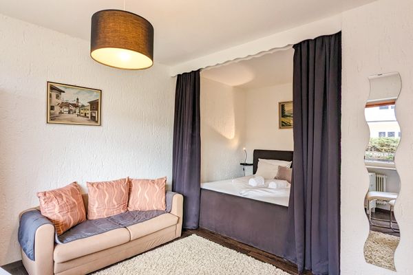  Ferienappartement Edelweiß Ferienwohnungen in Füssen - Wohnzimmer