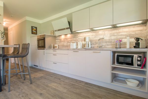  Lindenstrasse 13 Wohnung Seenadel Zingst - Küche / Küchenzeile