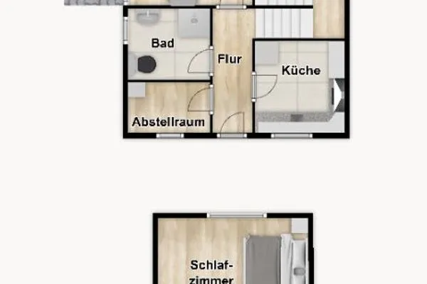Grundriss Ferienhaus Seehundje Ferienwohnung 21