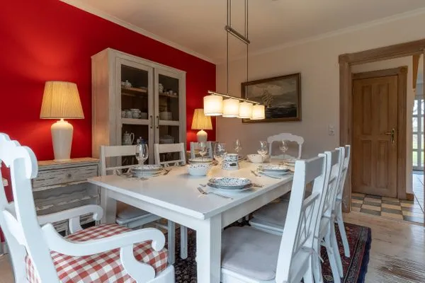 Haubarg Reetdachhaus Lüttje Haubarg SPO Dorf - 