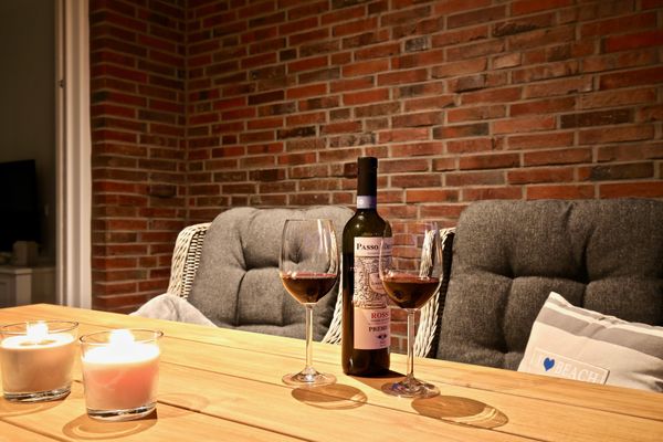 Villa Petersen Ankerplatz 3 Wangerooge - Terrasse