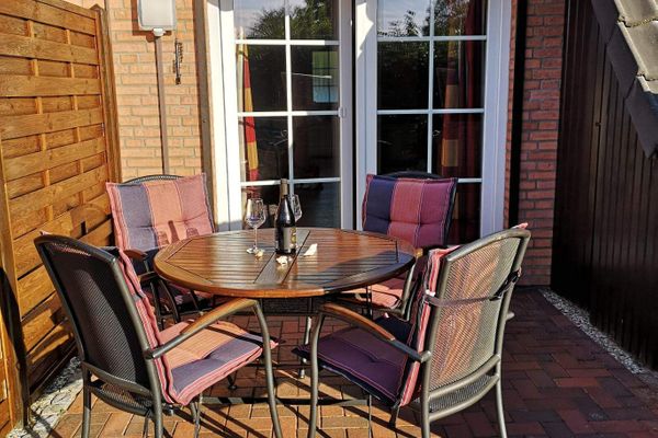 Bövergeest 10 Haus Bövergeest Dorf - Terrasse