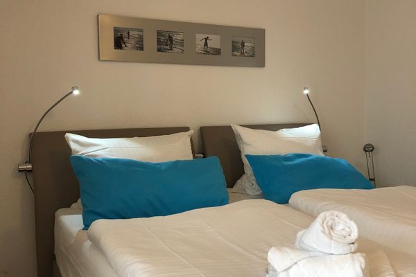  Weißes Dünenhaus mit Meerblick Dorf - 