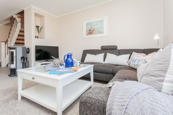  Wiesenstrasse 69c Haus Silbermöwe Zingst - Wohnzimmer