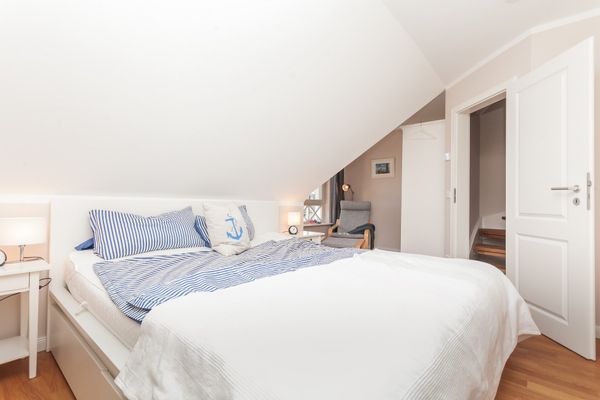  Wiesenstrasse 69c Haus Silbermöwe Zingst - Schlafzimmer