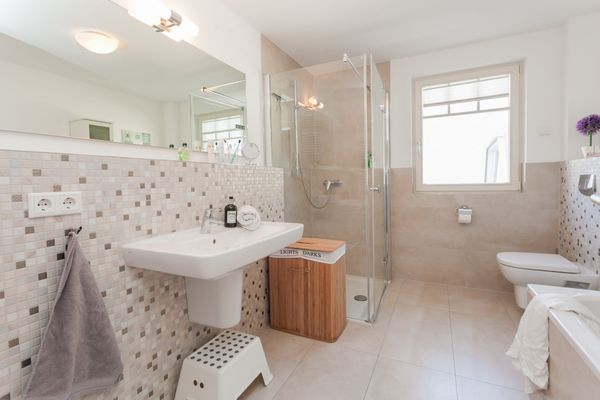  Wiesenstrasse 69c Haus Silbermöwe Zingst - Badezimmer