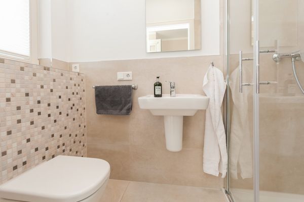  Wiesenstrasse 69c Haus Silbermöwe Zingst - Badezimmer