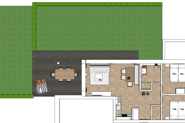 Villa Petersen Ankerplatz 3 Wangerooge - Grundriss