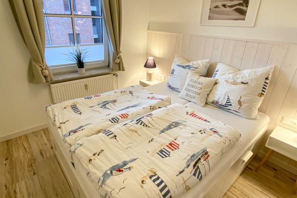  Kleine Auszeit hinterm Deich Bad - Schlafzimmer