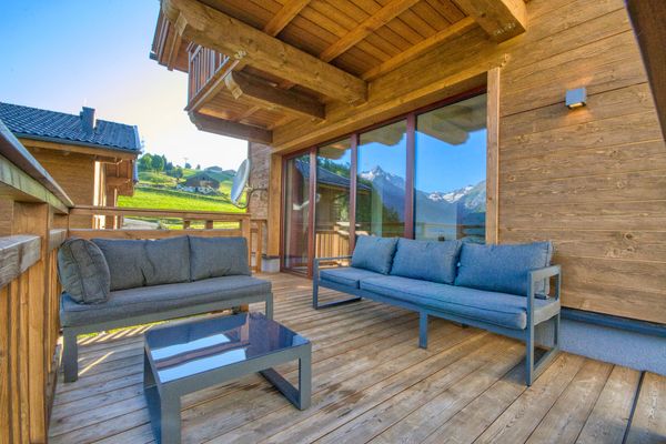  Chalet Maiskogel 13a  - Balkon