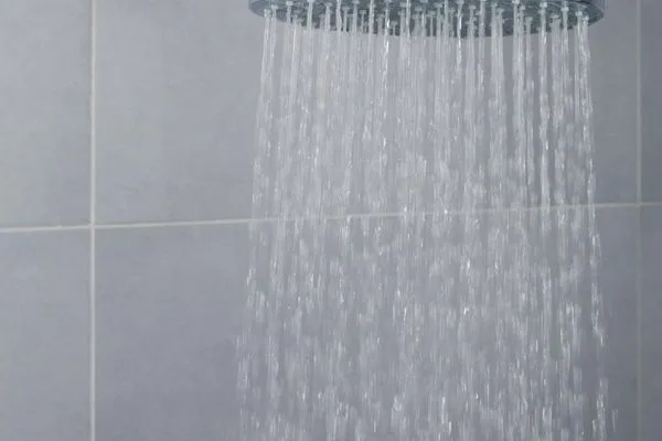 Dusche in der Ferienwohnung Aalto in Wittdün auf Amrum Amrumer Welle Ferienwohnung „Aalto"