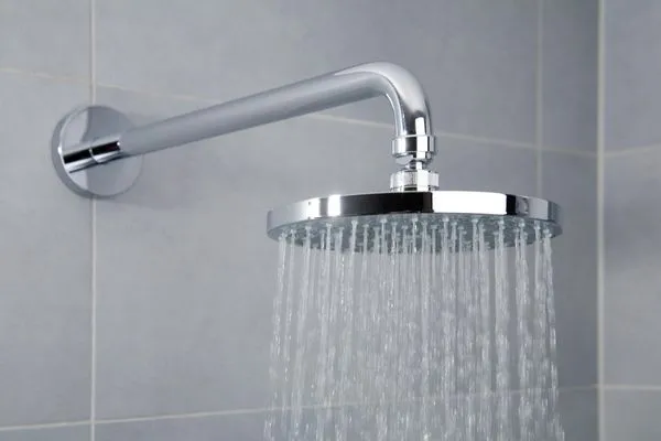 Regendusche in der Ferienwohnung Aalto in Wittdün auf Amrum Amrumer Welle Ferienwohnung „Aalto"