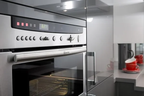 Backofen in der Ferienwohnung Aalto in Wittdün auf Amrum Amrumer Welle Ferienwohnung „Aalto"