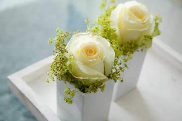 Blumenschmuck in der Ferienwohnung Aalto in Wittdün auf Amrum Amrumer Welle Ferienwohnung „Aalto"