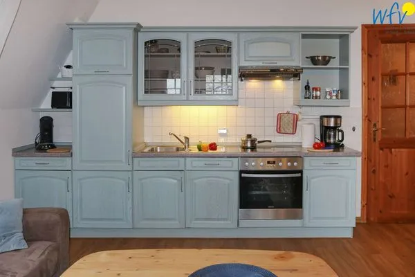 Küche / Küchenzeile Weisses Rössl Ferienwohnung Wellenreiter