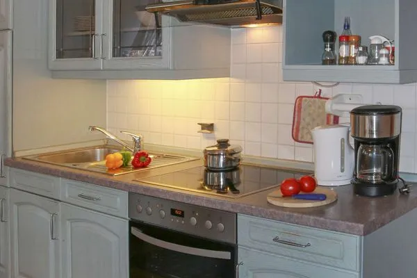 Küche / Küchenzeile Weisses Rössl Ferienwohnung Wellenreiter