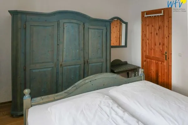 Schlafzimmer Weisses Rössl Ferienwohnung Wellenreiter