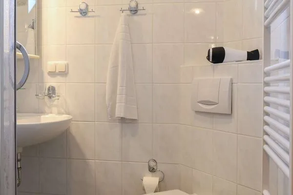 Badezimmer Weisses Rössl Ferienwohnung Wellenreiter