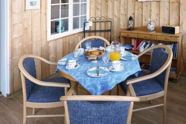 Wohnzimmer Weisses Rössl Ferienwohnung Seepferdchen