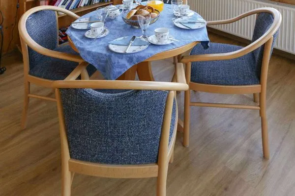 Wohnzimmer Weisses Rössl Ferienwohnung Seepferdchen