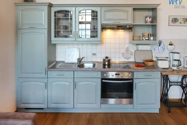 Küche / Küchenzeile Weisses Rössl Ferienwohnung Seepferdchen