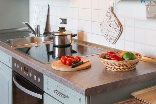 Küche / Küchenzeile Weisses Rössl Ferienwohnung Seepferdchen