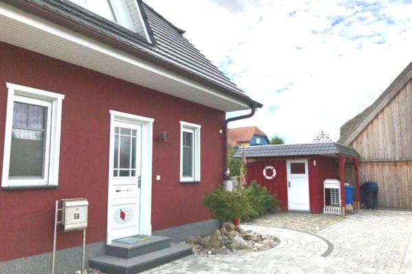  Gänseweg 5a Haus Backbordhus Zingst - Fassade / Eingang