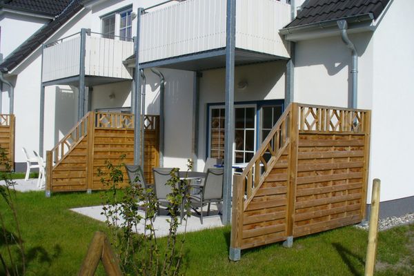  Neue Reihe 17 Wohnung Auszeit Zingst - Terrasse