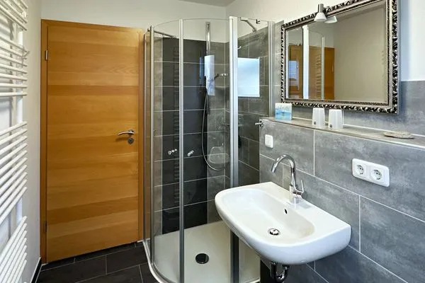 Badezimmer in der Ferienwohnung Ose in Wittdün auf Amrum  Ferienwohnung *Ose*