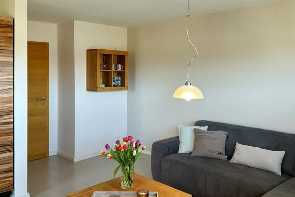 Wohnzimmer in der Ferienwohnung Ose in Wittdün auf Amrum  Ferienwohnung *Ose*