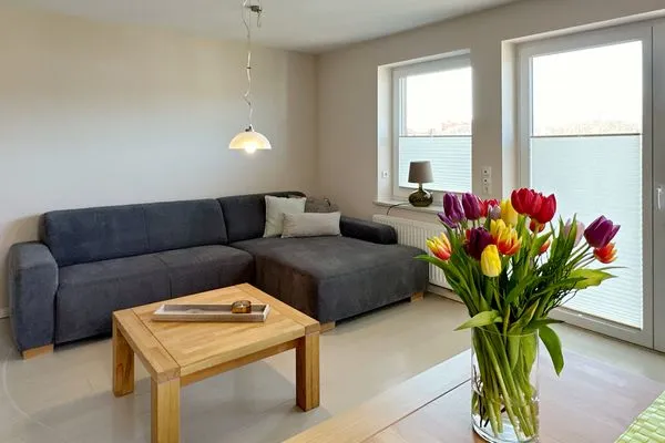 Wohnzimmer in der Ferienwohnung Ose in Wittdün auf Amrum  Ferienwohnung *Ose*