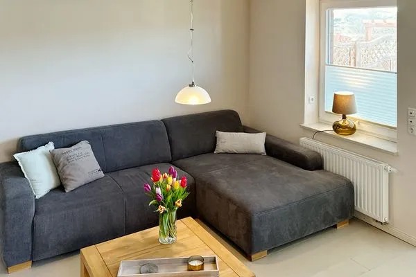 Wohnzimmer in der Ferienwohnung Ose in Wittdün auf Amrum  Ferienwohnung *Ose*
