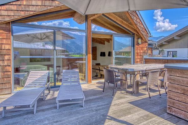 Apartments Gletscherblick Top 2 Zell am See - Terrasse